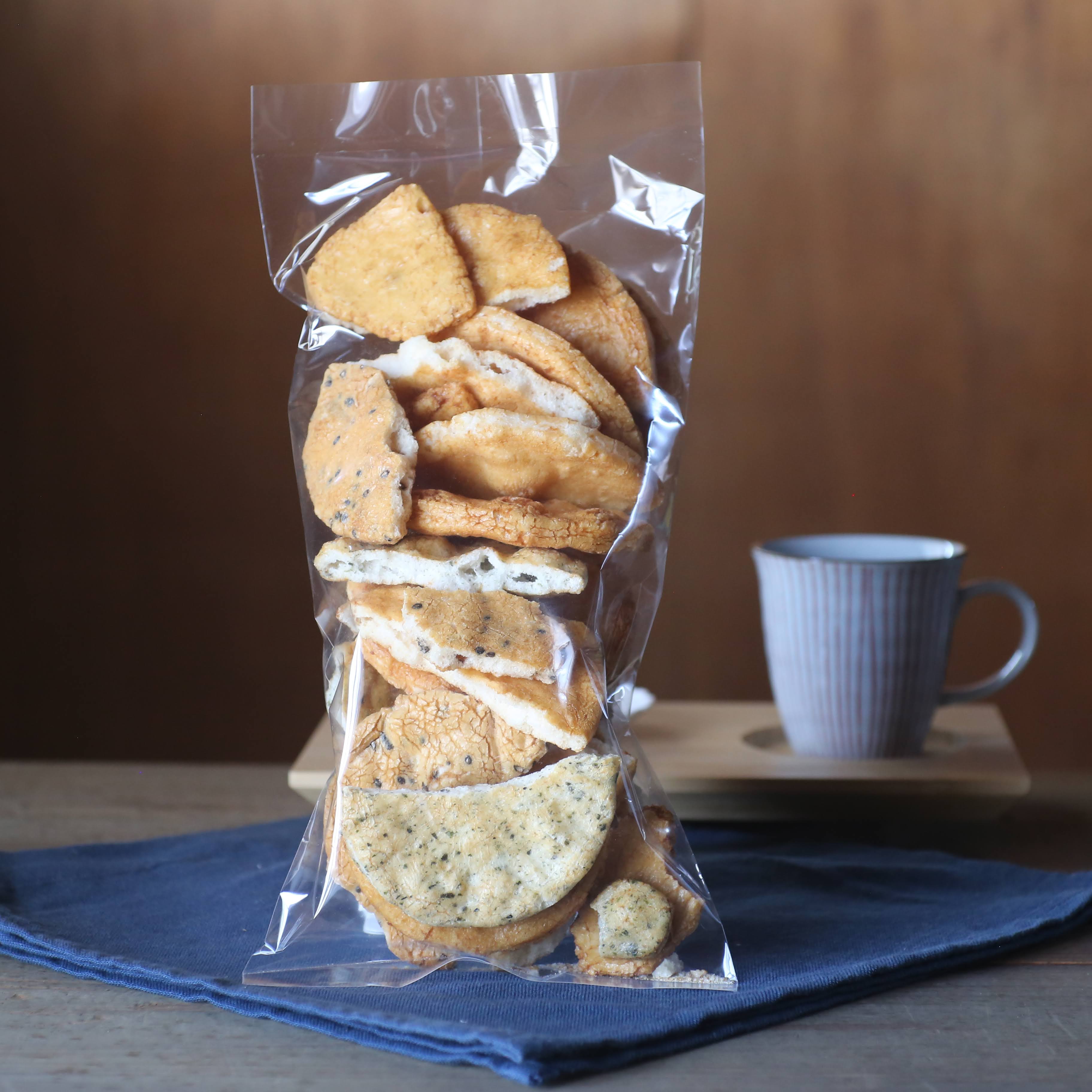 【送料込】割れ煎餅　8本入り